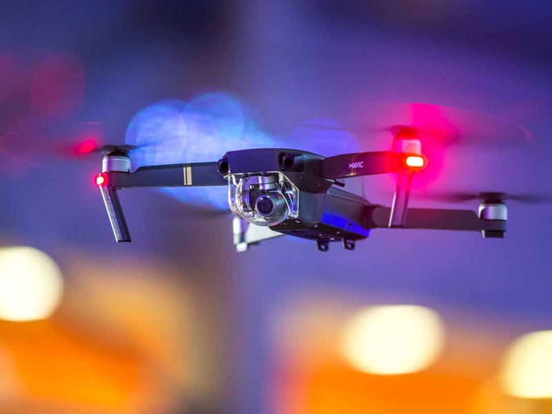 Programmer working at IT company office late at night