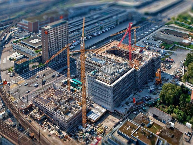 Programmer working at IT company office late at night
